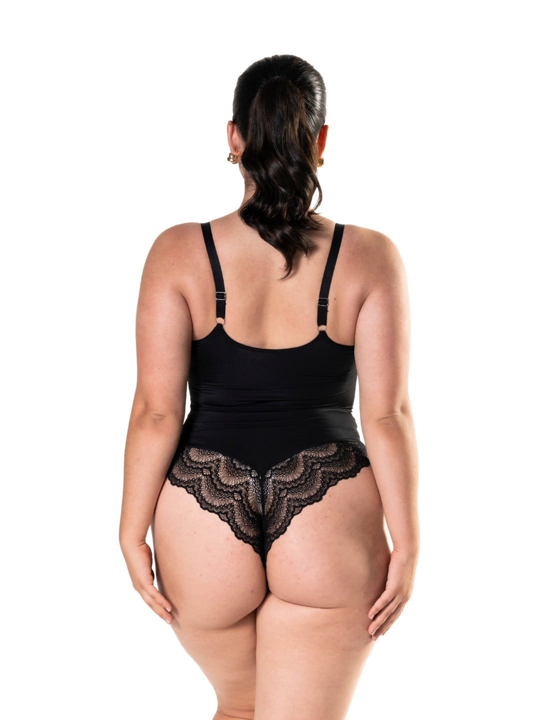 Half Laced Bodysuit HeyShape