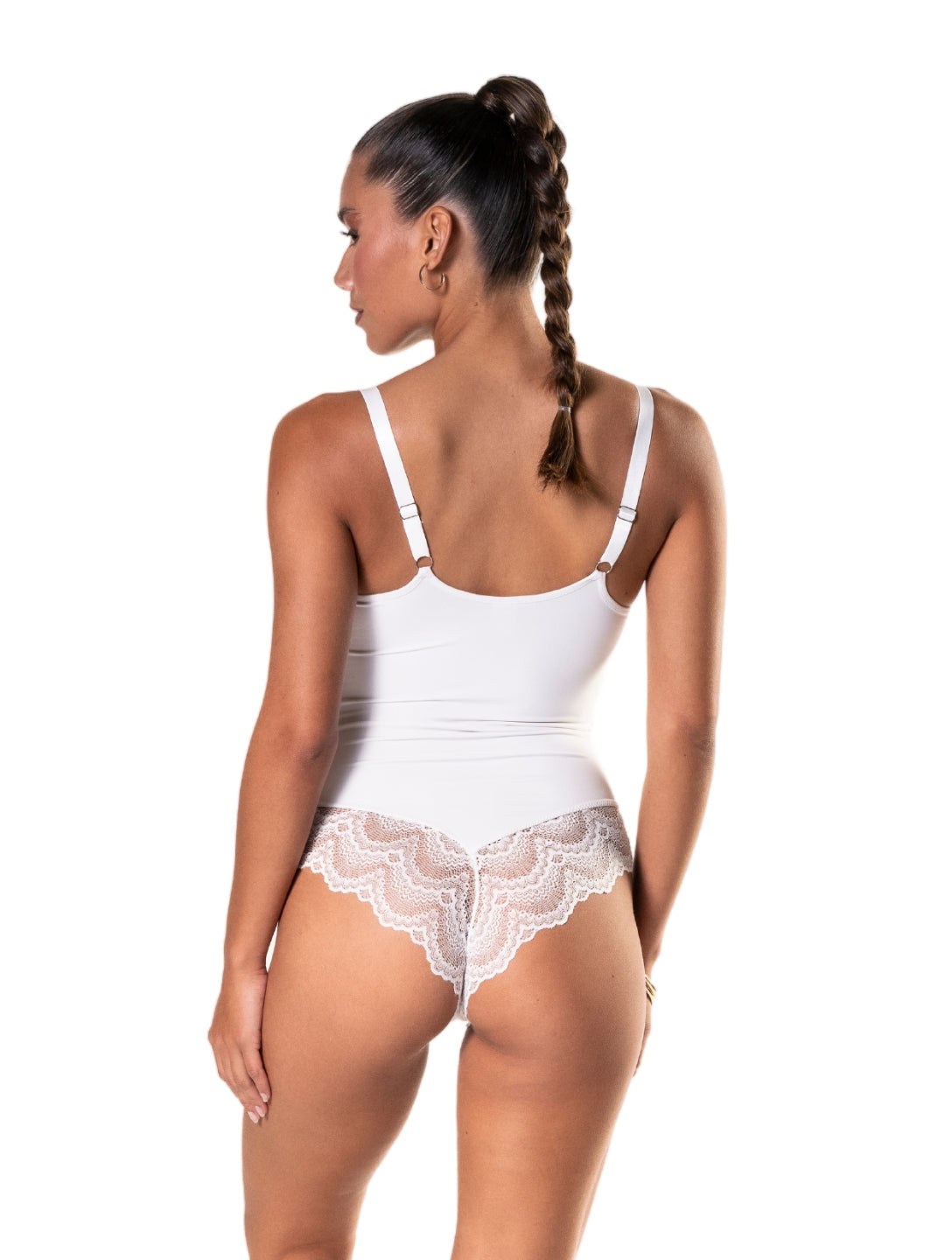 Half Laced Bodysuit HeyShape