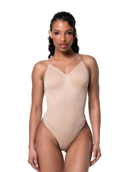 Low Back Snatched Thong Bodysuit HeyShape