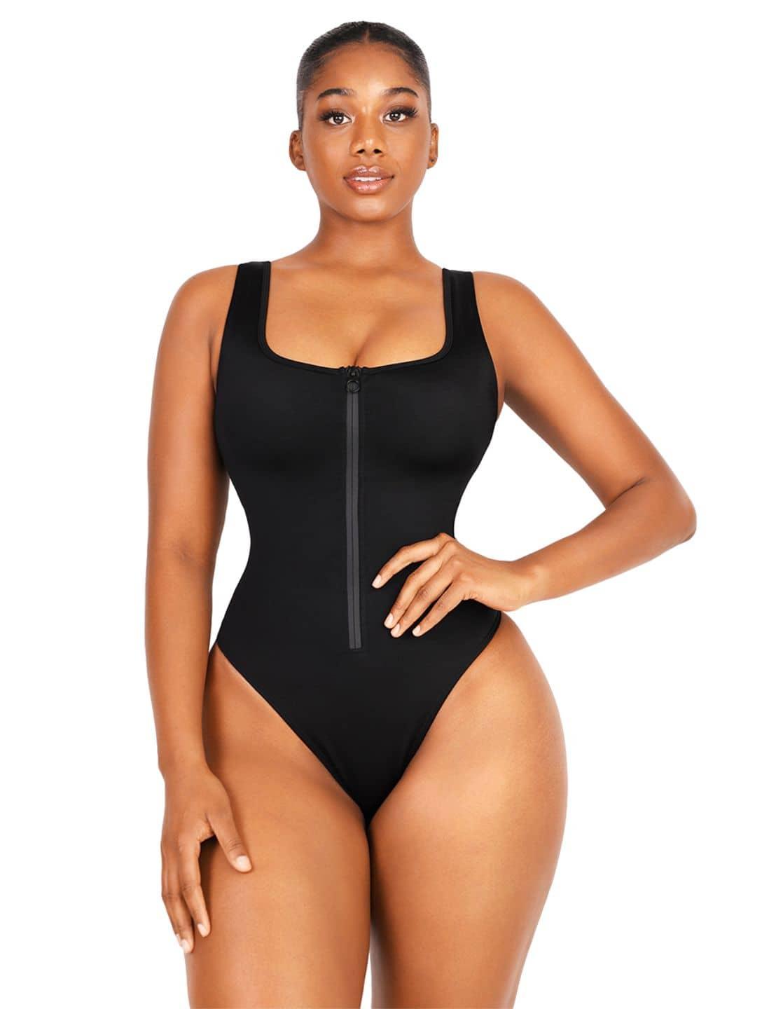 Sculpting Zip Up Swimsuit HeyShape