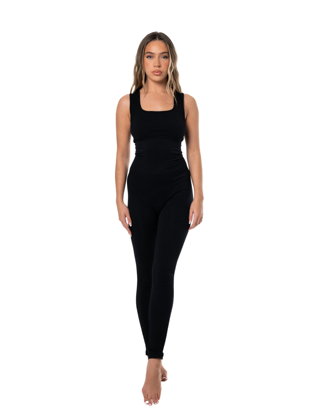 One Piece Tank Top Jumpsuit HeyShape