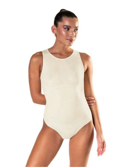 Round Neck Thong Bodysuit HeyShape