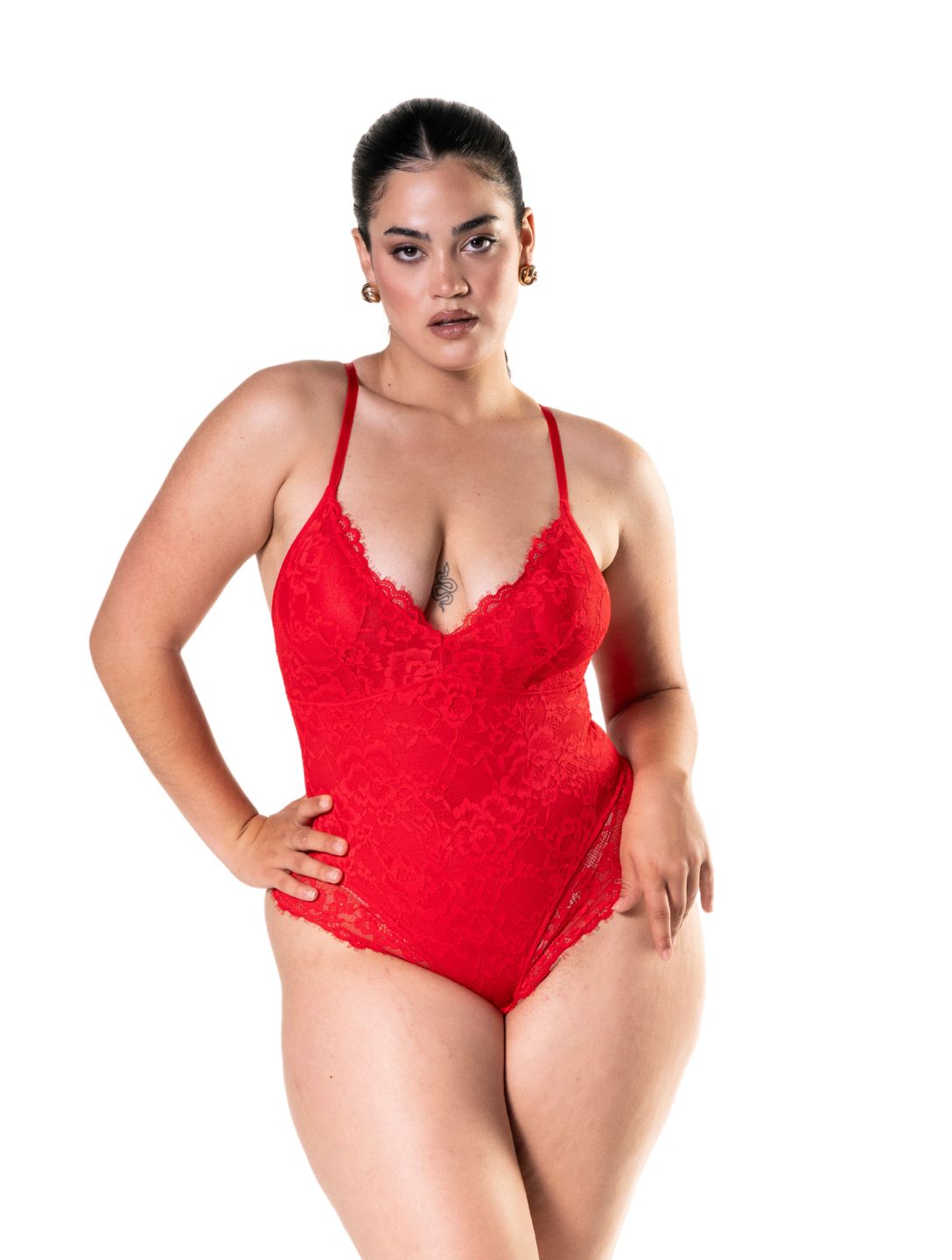 Shapewear Laced Bodysuit HeyShape