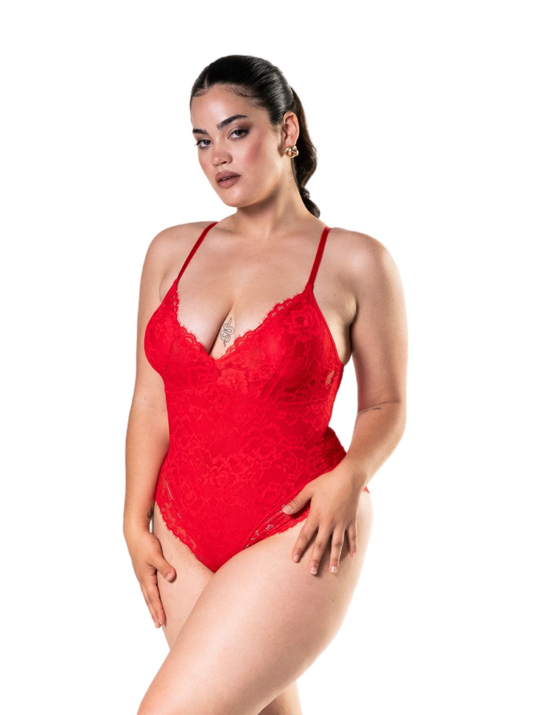 Shapewear Laced Bodysuit HeyShape