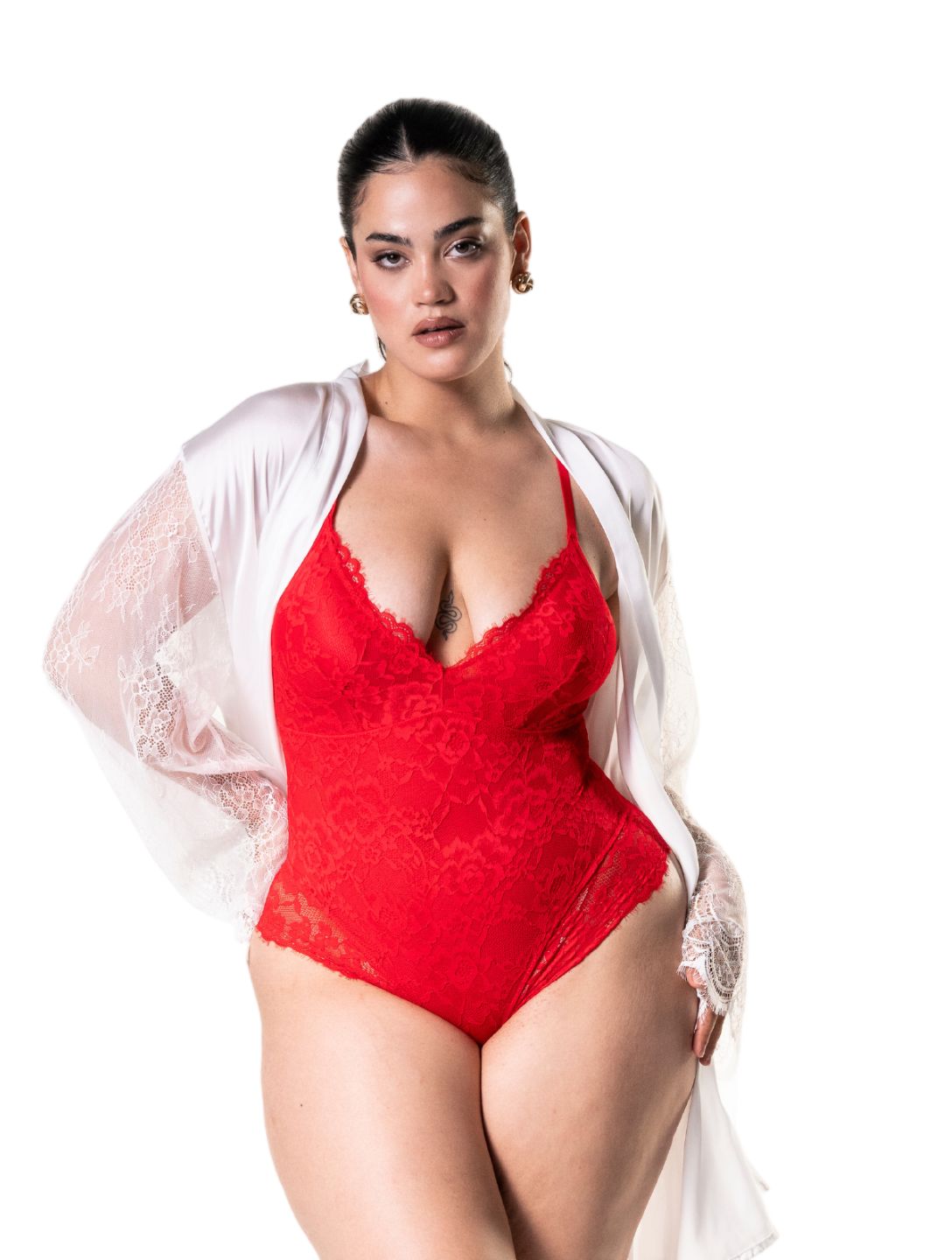 Shapewear Laced Bodysuit HeyShape