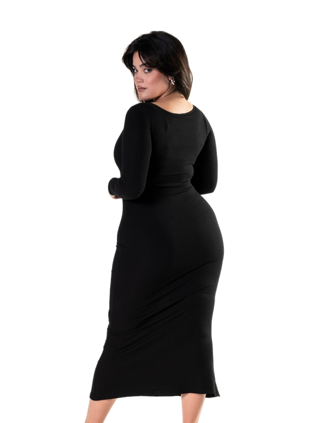 Shapewear Long Sleeve Dress HeyShape