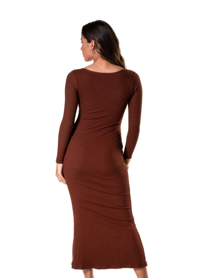 Shapewear Long Sleeve Dress HeyShape