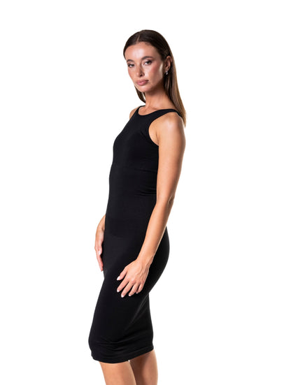 Sleeveless Shapewear Maxi Dress HeyShape