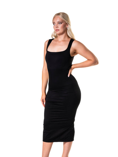 Square Neck Shapewear Dress HeyShape