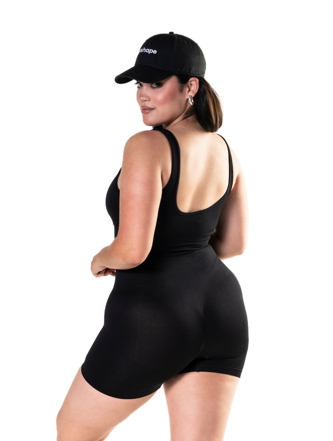 Square Neck Shapewear Jumpsuit HeyShape