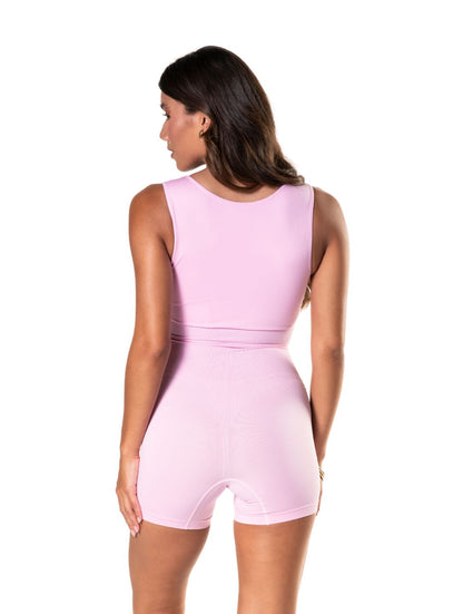 Square Neck Shapewear Jumpsuit HeyShape